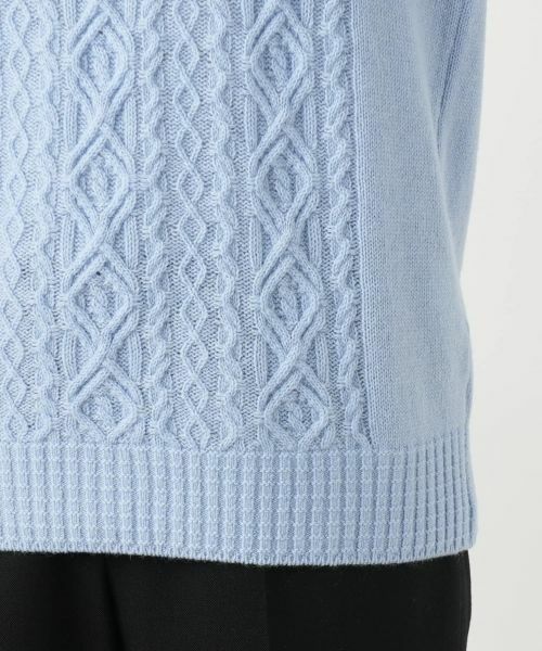 Leilian / レリアン ニット・セーター | カシミヤケーブル編みニット【Leilian WHITE LABEL】 | 詳細16