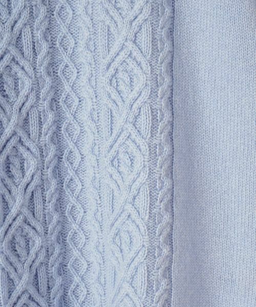 Leilian / レリアン ニット・セーター | カシミヤケーブル編みニット【Leilian WHITE LABEL】 | 詳細5