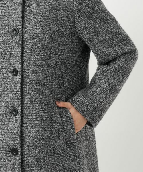 Leilian / レリアン その他アウター | ツイードスタンドカラーコート【Leilian WHITE LABEL】 | 詳細10