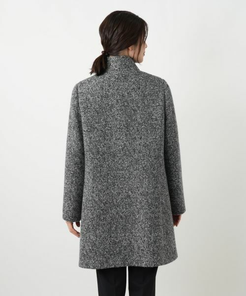 Leilian / レリアン その他アウター | ツイードスタンドカラーコート【Leilian WHITE LABEL】 | 詳細6