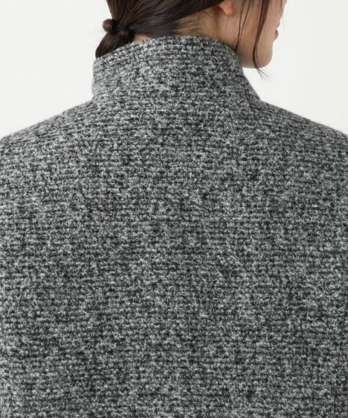 Leilian / レリアン その他アウター | ツイードスタンドカラーコート【Leilian WHITE LABEL】 | 詳細8