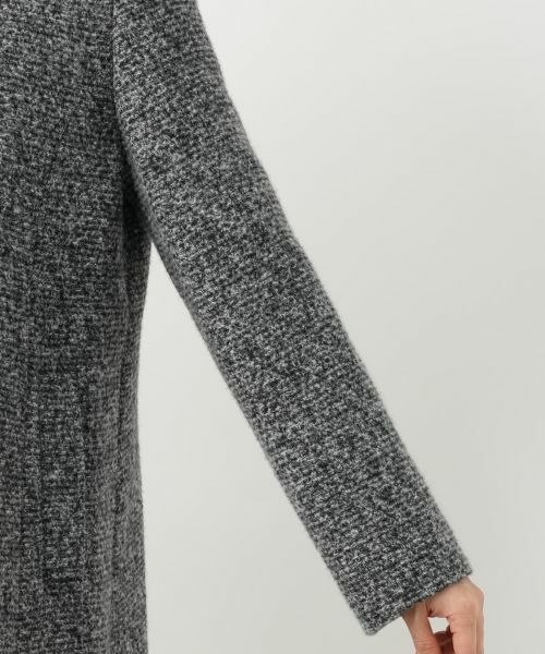 Leilian / レリアン その他アウター | ツイードスタンドカラーコート【Leilian WHITE LABEL】 | 詳細9