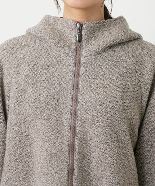 Leilian / レリアン その他アウター | ツイードフーデッドコート【Leilian WHITE LABEL】 | 詳細10