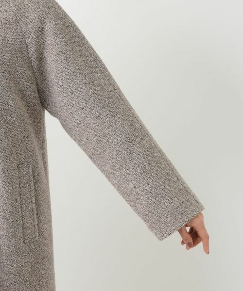 Leilian / レリアン その他アウター | ツイードフーデッドコート【Leilian WHITE LABEL】 | 詳細12