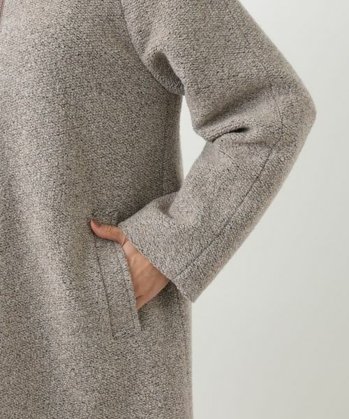 Leilian / レリアン その他アウター | ツイードフーデッドコート【Leilian WHITE LABEL】 | 詳細13