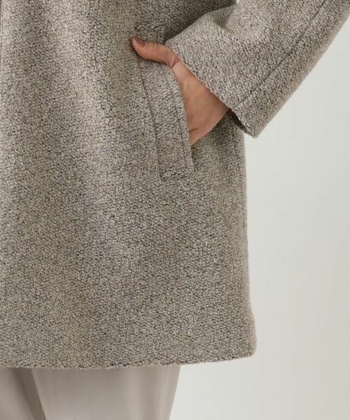 Leilian / レリアン その他アウター | ツイードフーデッドコート【Leilian WHITE LABEL】 | 詳細14