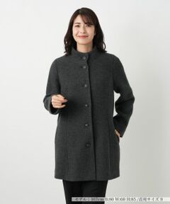 Leilian / レリアン その他アウター | スタンドカラーショートコート【Leilian WHITE LABEL】