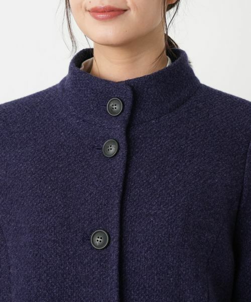 Leilian / レリアン その他アウター | スタンドカラーショートコート【Leilian WHITE LABEL】 | 詳細10