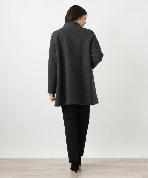 Leilian / レリアン その他アウター | スタンドカラーショートコート【Leilian WHITE LABEL】 | 詳細3