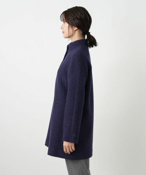 Leilian / レリアン その他アウター | スタンドカラーショートコート【Leilian WHITE LABEL】 | 詳細8