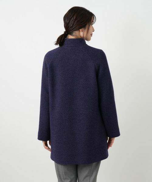 Leilian / レリアン その他アウター | スタンドカラーショートコート【Leilian WHITE LABEL】 | 詳細9