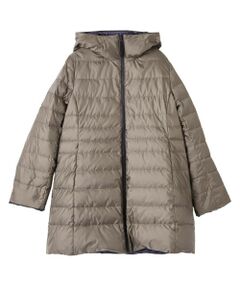 Leilian / レリアン その他アウター | リバーシブルフーデッドダウンコート【Leilian WHITE LABEL】