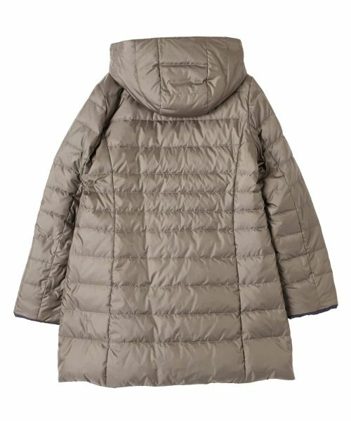 Leilian / レリアン その他アウター | リバーシブルフーデッドダウンコート【Leilian WHITE LABEL】 | 詳細1