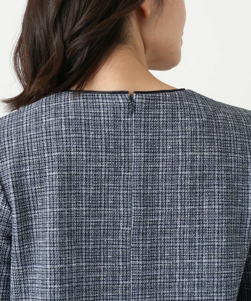 Leilian / レリアン シャツ・ブラウス | ツイード調チュニックブラウス【Leilian WHITE LABEL】 | 詳細11