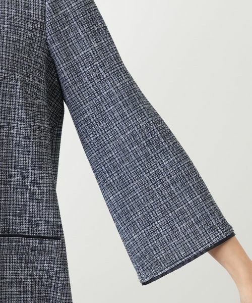 Leilian / レリアン シャツ・ブラウス | ツイード調チュニックブラウス【Leilian WHITE LABEL】 | 詳細12