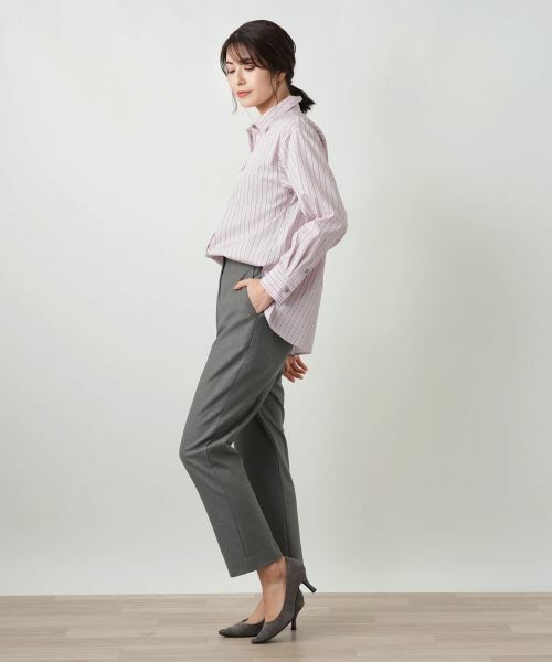 Leilian / レリアン シャツ・ブラウス | ストライプブラウス | 詳細2