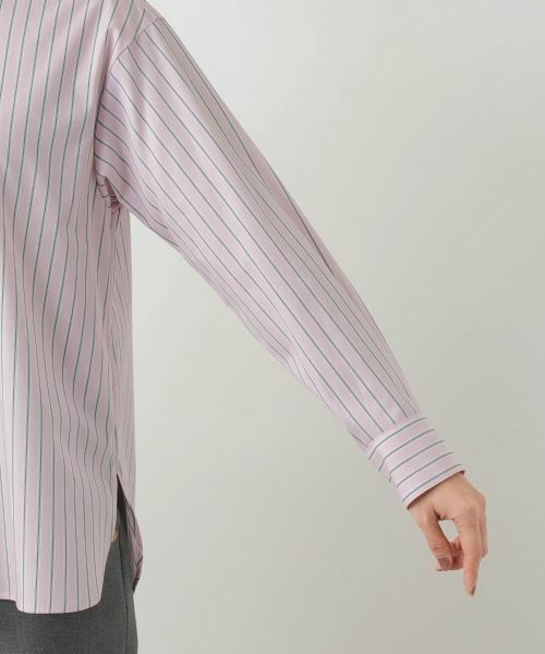 Leilian / レリアン シャツ・ブラウス | ストライプブラウス | 詳細9