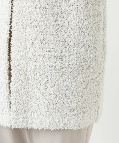 Leilian / レリアン テーラードジャケット | ファンシーニットロングベスト | 詳細11