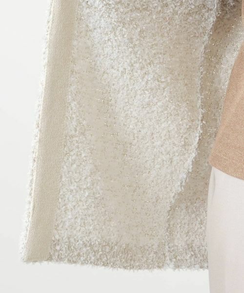 Leilian / レリアン テーラードジャケット | ファンシーニットロングベスト | 詳細12