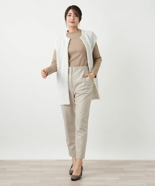 Leilian / レリアン その他パンツ | ストレッチテーパードパンツ | 詳細4