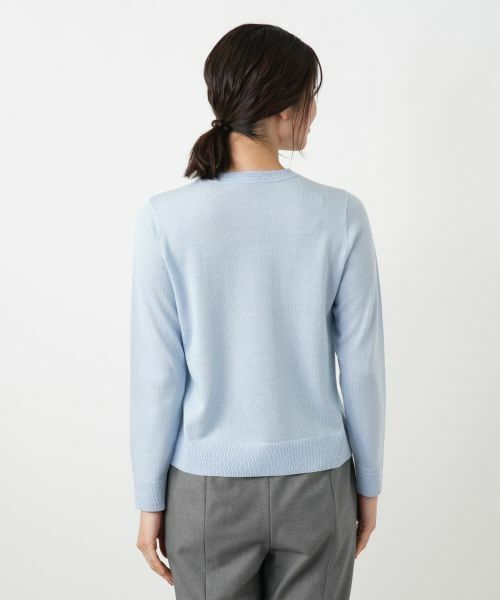 Leilian / レリアン ニット・セーター | ラメビジュークルーネックニット | 詳細12