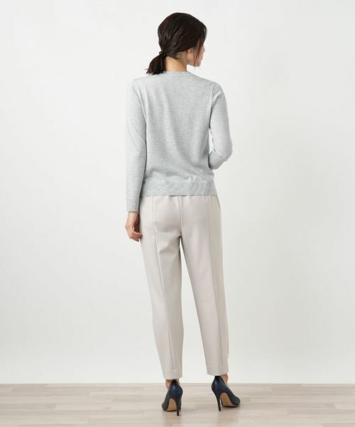 Leilian / レリアン ニット・セーター | ラメビジュークルーネックニット | 詳細3