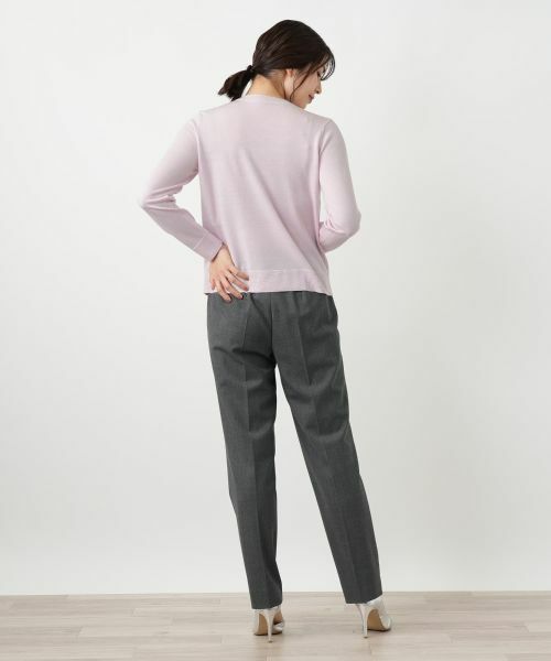 Leilian / レリアン ニット・セーター | ラメビジュークルーネックニット | 詳細6