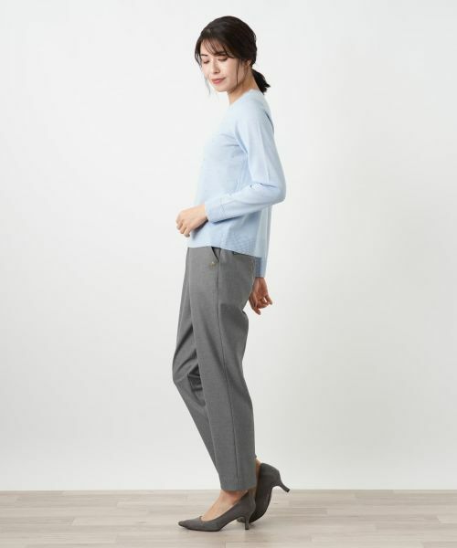 Leilian / レリアン ニット・セーター | ラメビジュークルーネックニット | 詳細8