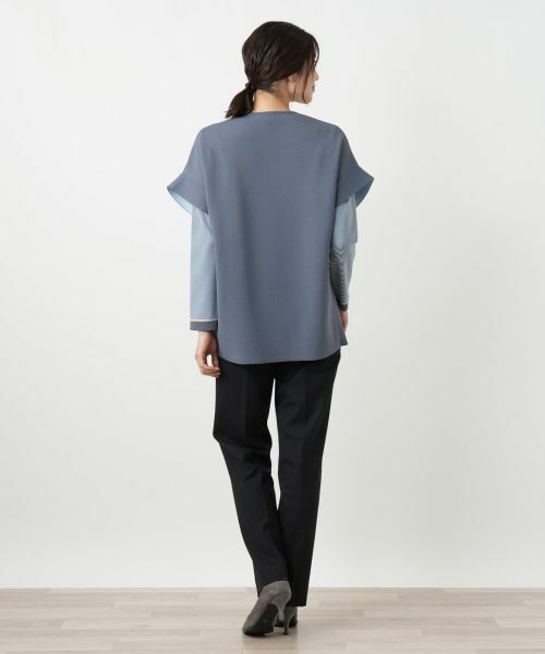 Leilian / レリアン テーラードジャケット | ルーズジップベスト | 詳細3