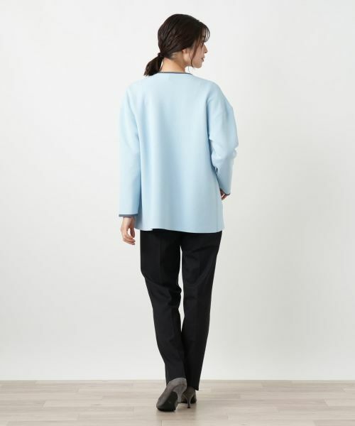 Leilian / レリアン カーディガン・ボレロ | リバーシブルニットジャケット | 詳細3