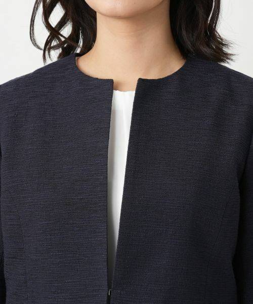 Leilian / レリアン セットアップ | ノーカラースーツ【セレモニー】【Leilian WHITE LABEL】 | 詳細10