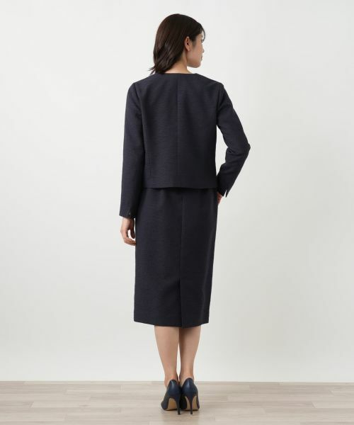 Leilian / レリアン セットアップ | ノーカラースーツ【セレモニー】【Leilian WHITE LABEL】 | 詳細6