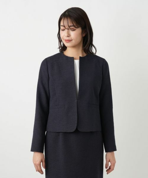 Leilian / レリアン セットアップ | ノーカラースーツ【セレモニー】【Leilian WHITE LABEL】 | 詳細7