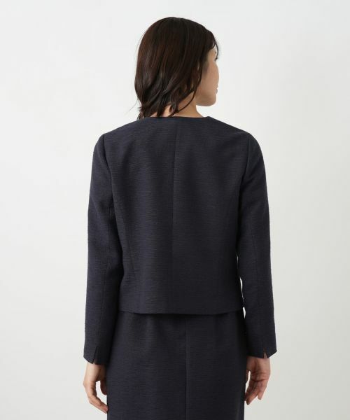 Leilian / レリアン セットアップ | ノーカラースーツ【セレモニー】【Leilian WHITE LABEL】 | 詳細9