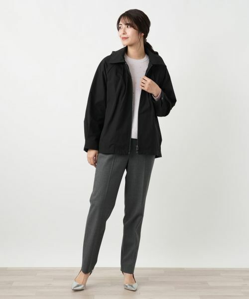 Leilian / レリアン その他アウター | 2WAYフードタックコート【Leilian WHITE LABEL】 | 詳細1