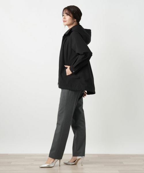 Leilian / レリアン その他アウター | 2WAYフードタックコート【Leilian WHITE LABEL】 | 詳細2
