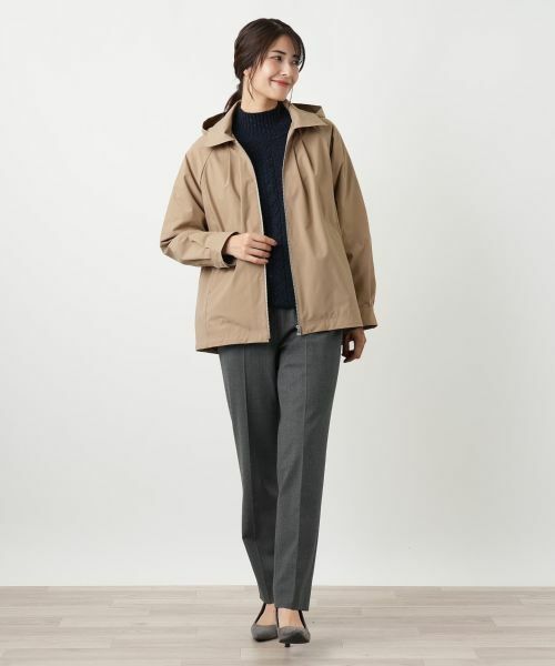 Leilian / レリアン その他アウター | 2WAYフードタックコート【Leilian WHITE LABEL】 | 詳細4