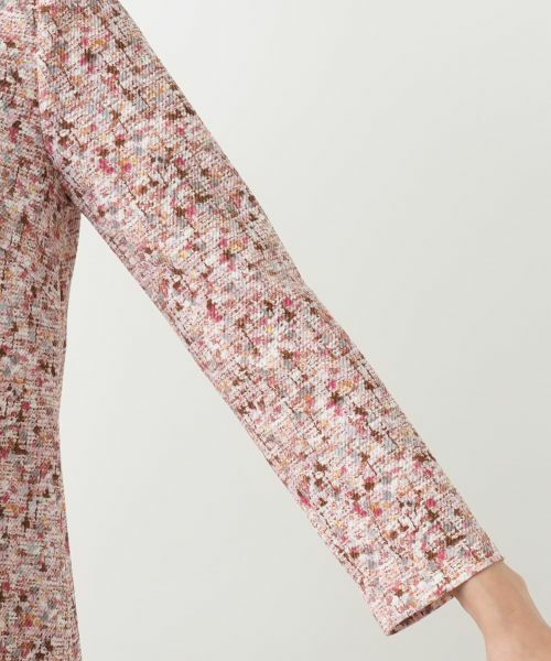 Leilian / レリアン シャツ・ブラウス | 異素材切替ミックスカラーブラウス【Leilian WHITE LABEL】 | 詳細13