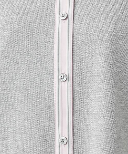 Leilian / レリアン シャツ・ブラウス | ニットレイヤード風ブラウス | 詳細13