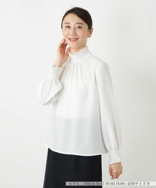 Leilian / レリアン シャツ・ブラウス | ブラウス【26年1月カタログ】（アイボリー）