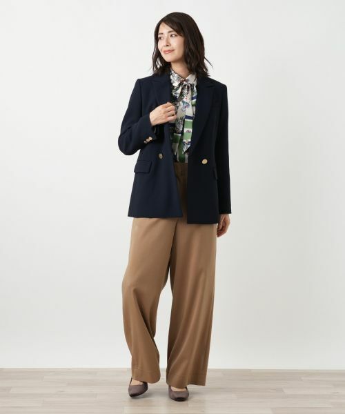 Leilian / レリアン テーラードジャケット | ダブルブレストジャケット【26年2月カタログ】 | 詳細1