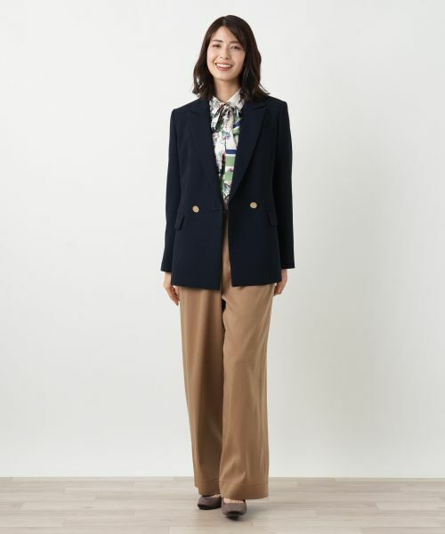 Leilian / レリアン テーラードジャケット | ダブルブレストジャケット【26年2月カタログ】 | 詳細2