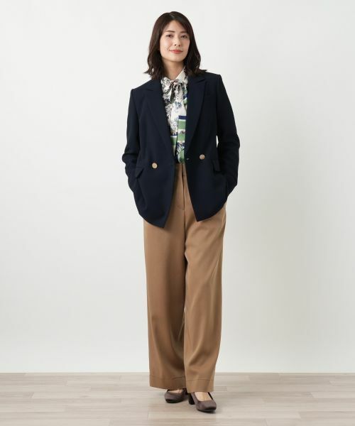 Leilian / レリアン テーラードジャケット | ダブルブレストジャケット【26年2月カタログ】 | 詳細3