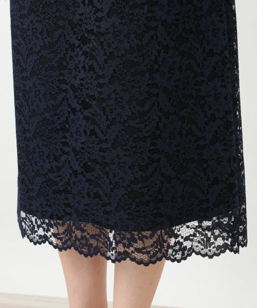 Leilian / レリアン ミニ・ひざ丈スカート | フォーマル_洗えるストレッチスカート【26年1月カタログ】 | 詳細10