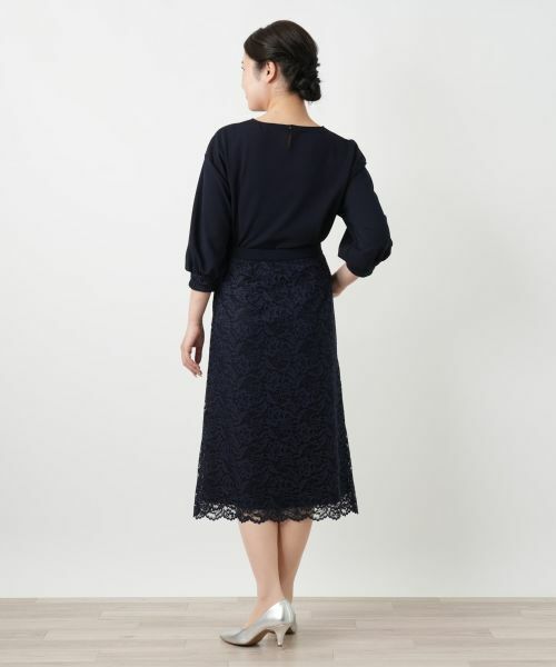 Leilian / レリアン ミニ・ひざ丈スカート | フォーマル_洗えるストレッチスカート【26年1月カタログ】 | 詳細16