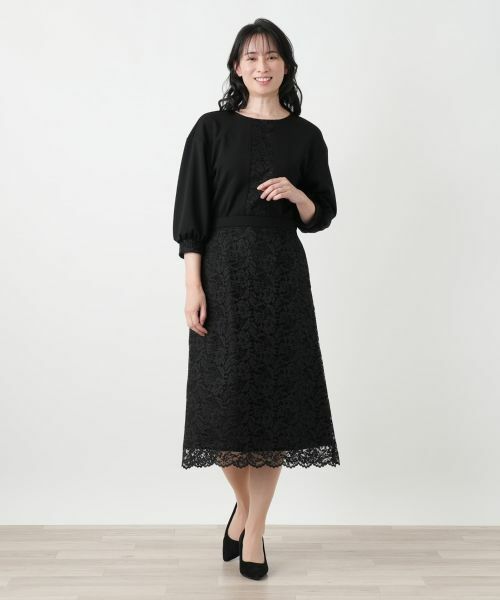 Leilian / レリアン ミニ・ひざ丈スカート | フォーマル_洗えるストレッチスカート【26年1月カタログ】 | 詳細25