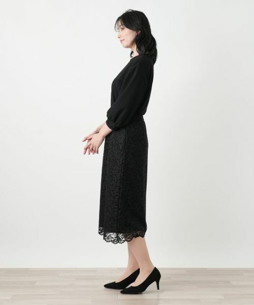 Leilian / レリアン ミニ・ひざ丈スカート | フォーマル_洗えるストレッチスカート【26年1月カタログ】 | 詳細26