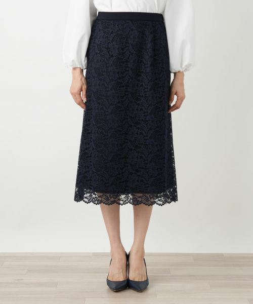 Leilian / レリアン ミニ・ひざ丈スカート | フォーマル_洗えるストレッチスカート【26年1月カタログ】 | 詳細4