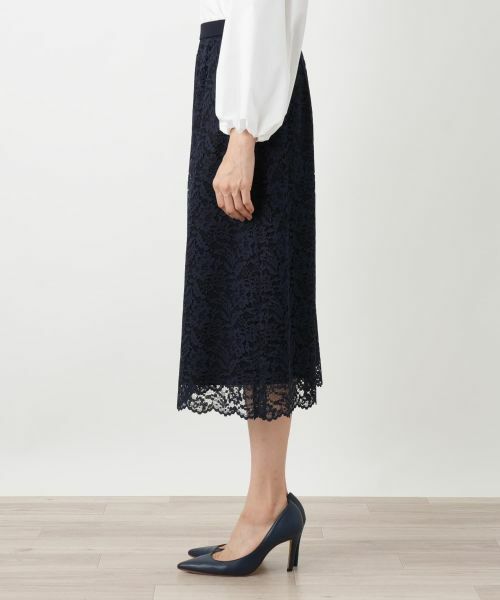 Leilian / レリアン ミニ・ひざ丈スカート | フォーマル_洗えるストレッチスカート【26年1月カタログ】 | 詳細5