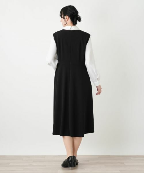 Leilian / レリアン ロング・マキシ丈ワンピース | ストレッチジャンパースカート【26年2月カタログ】 | 詳細19